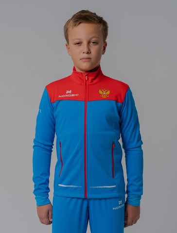 Nordski Jr Pro RUS разминочная куртка детская