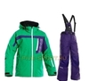 Костюм горнолыжный 8848 Altitude Coy/Mowat детский Green/Purple - 1