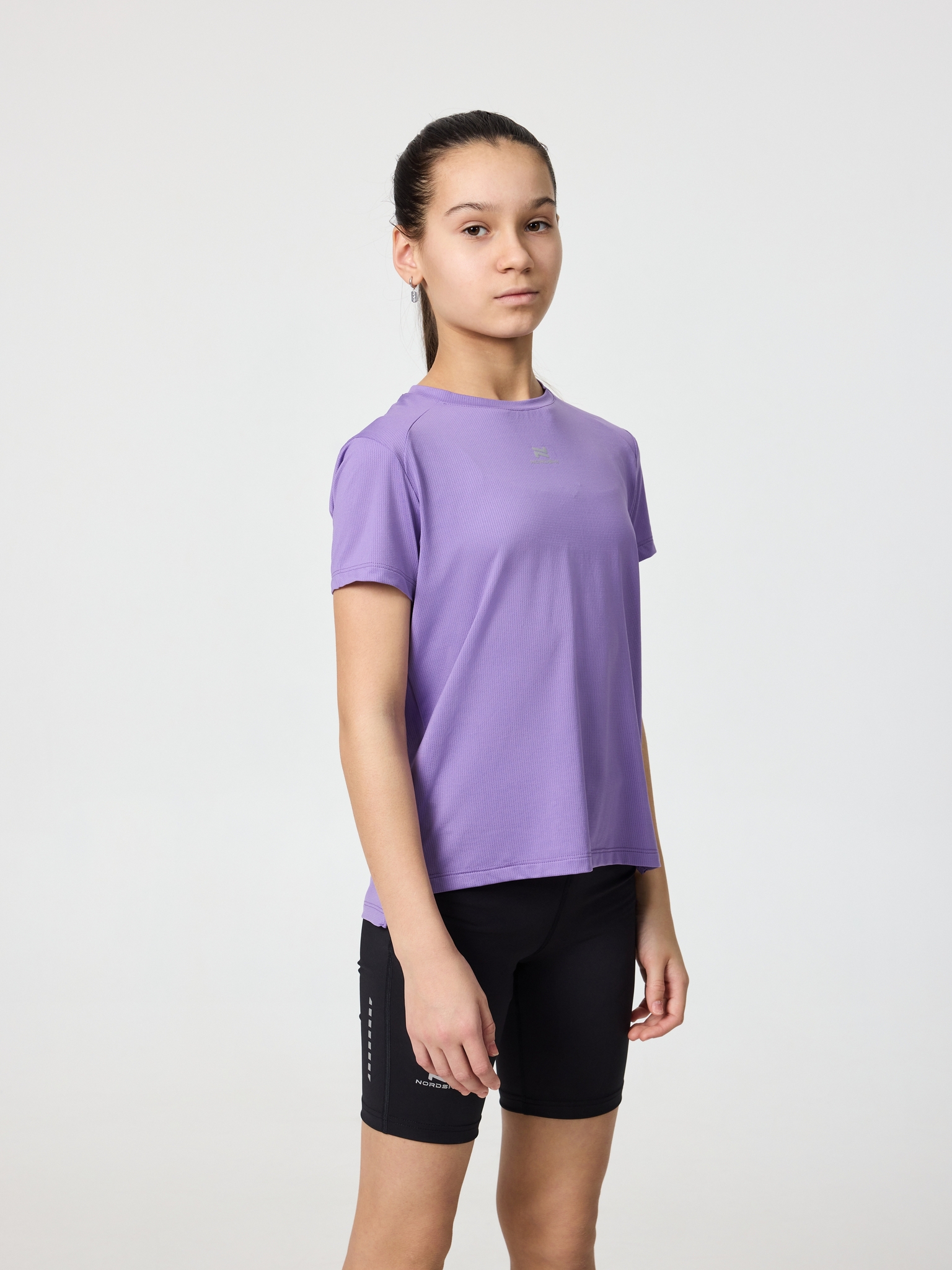 Детская спортивная футболка Nordski Jr purple - 2