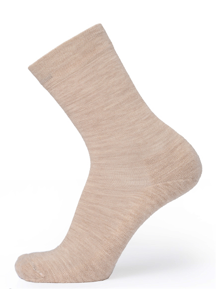 Термоноски женские Norveg Soft Merino Wool бежевые - 6