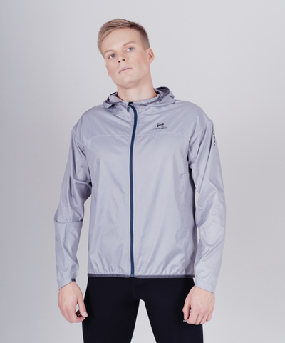Мужская куртка для бега Nordski Pro light grey