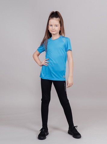 Nordski Jr Run футболка для бега детская blue