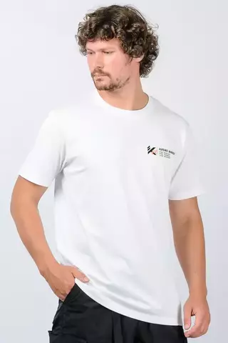 Мужская спортивная футболка Anta SS Tee белая