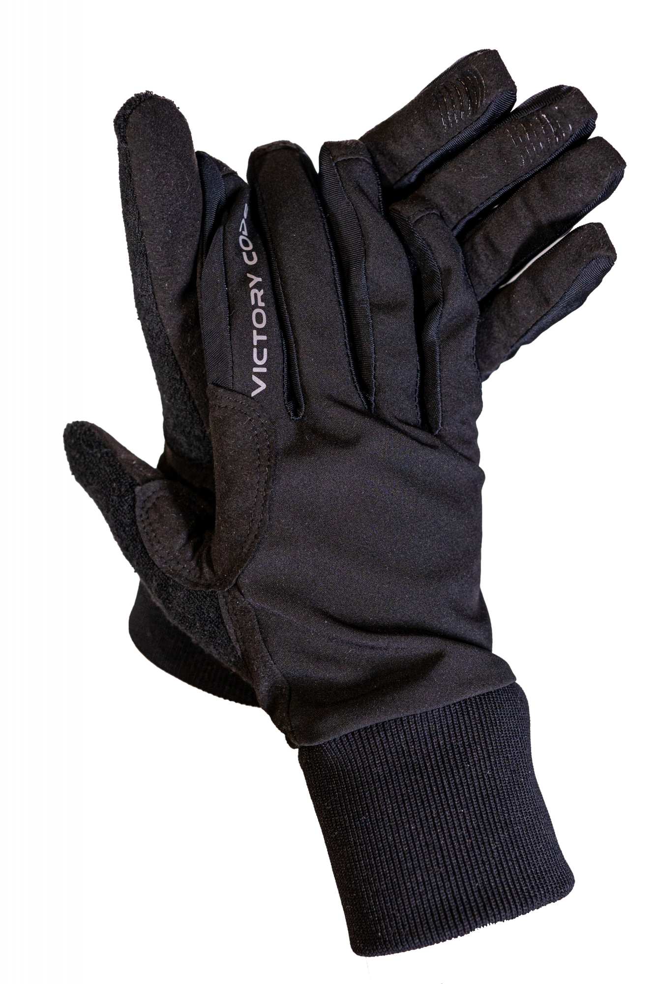 Гоночные перчатки Victory Code Pro Race черные