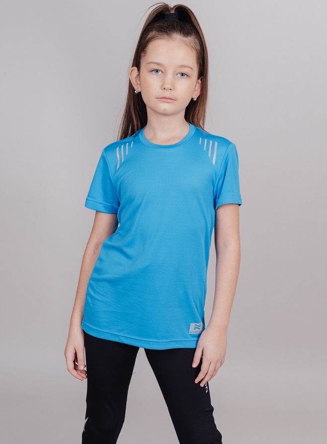 Nordski Jr Run футболка для бега детская blue