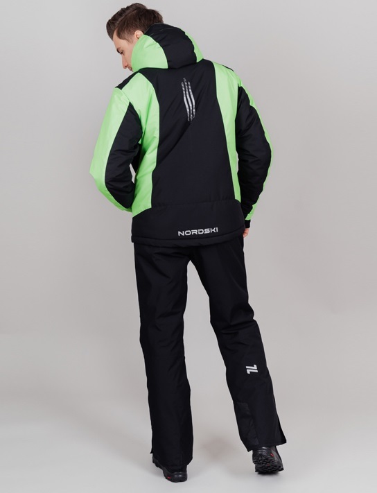 Nordski Extreme горнолыжный костюм мужской lime - 2