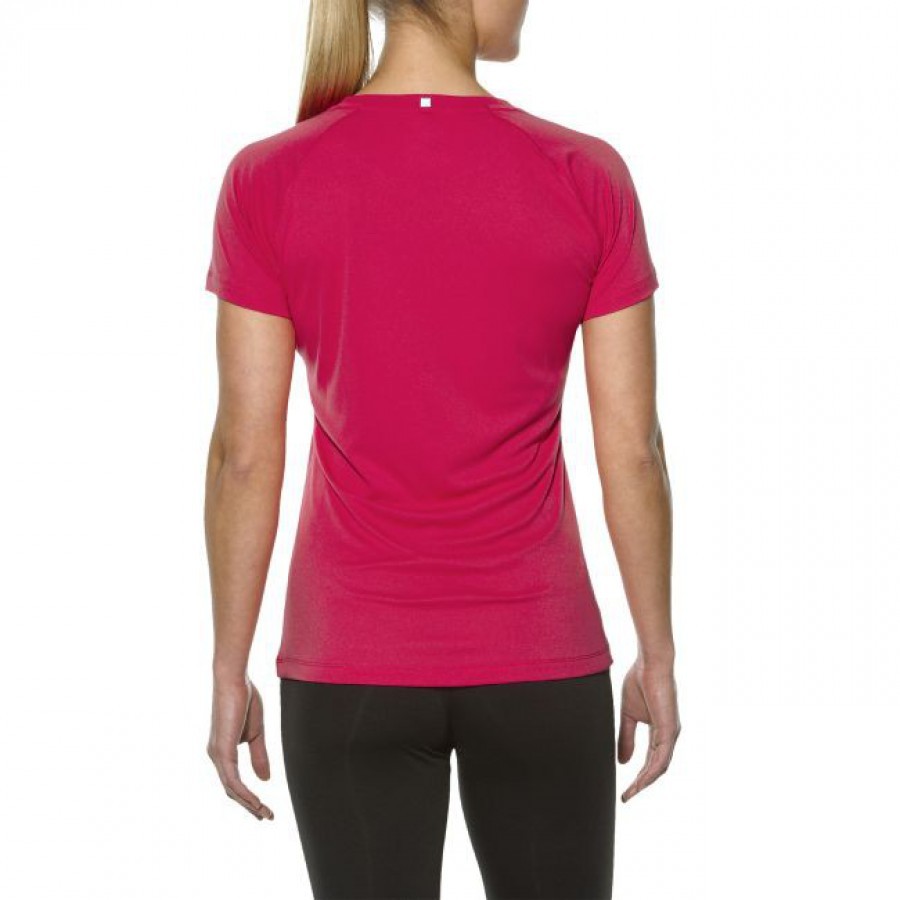 ASICS STRIPE SS TOP женская спортивная футболка - 2