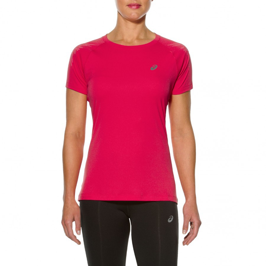 ASICS STRIPE SS TOP женская спортивная футболка