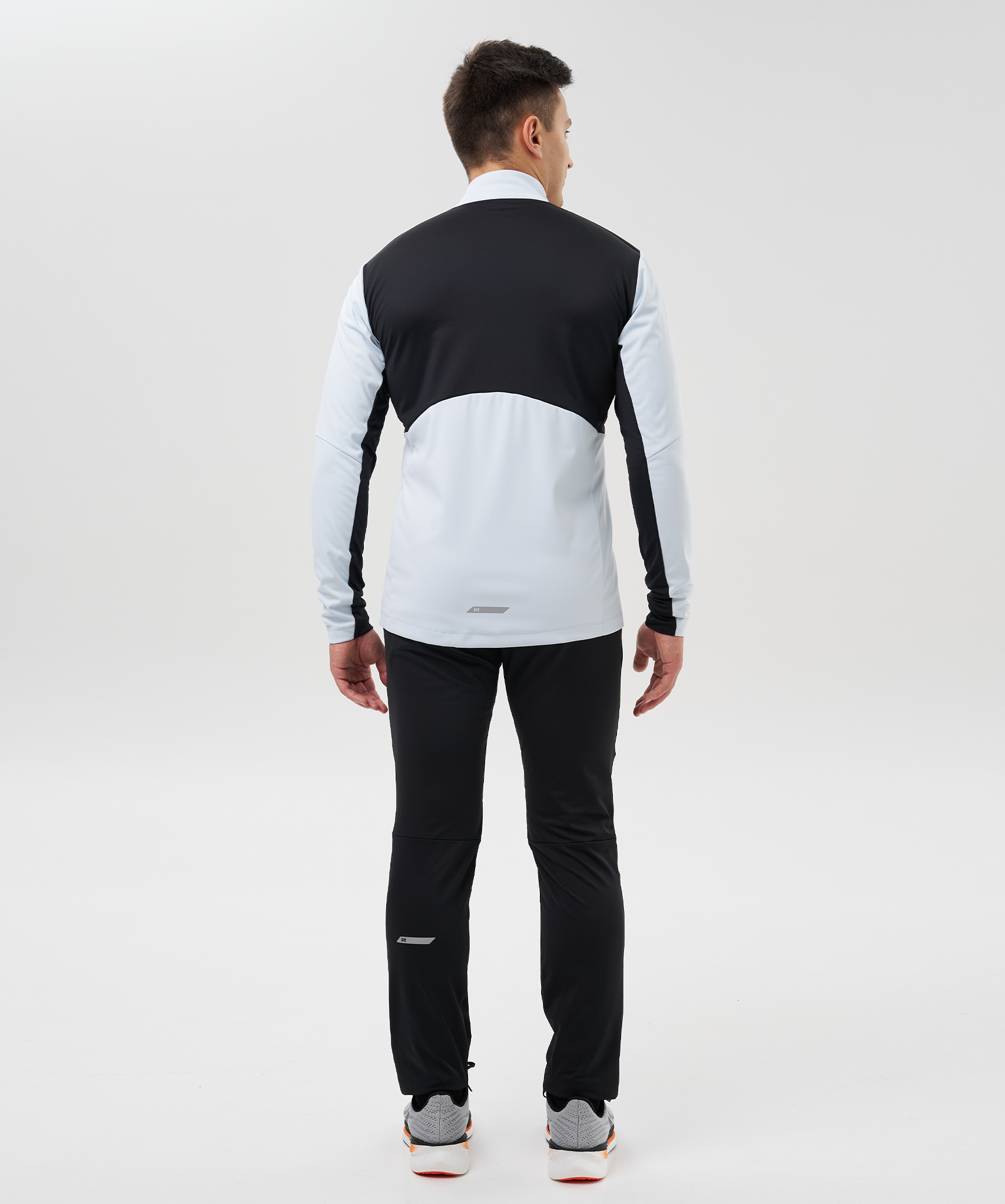 Мужской костюм для лыж и бега зимой Nordski Hybrid Pro 2.0 pearl blue-black - 3