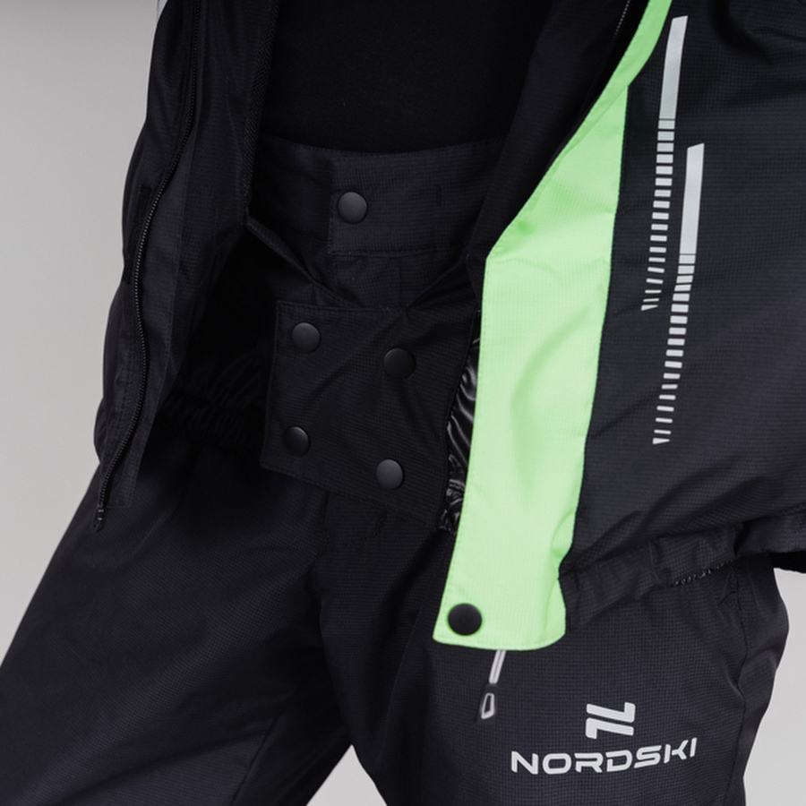 Nordski Extreme горнолыжный костюм мужской lime - 7