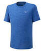 Mizuno Impulse Core Tee беговая футболка мужская blue (Распродажа) - 1
