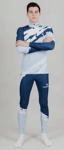 Лыжный гоночный костюм Nordski Premium унисекс pearl blue