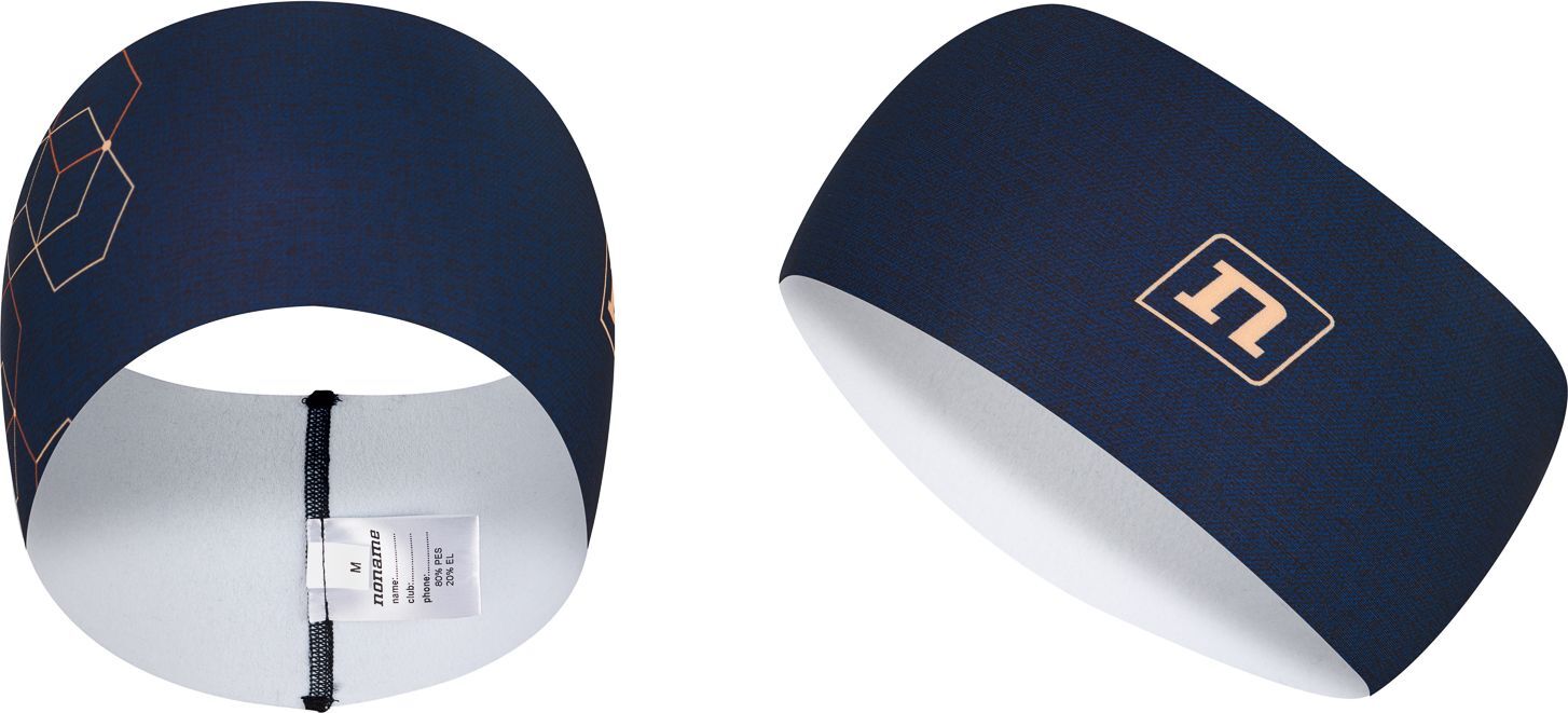 Повязка Noname Frost Headband 21 blue-orange