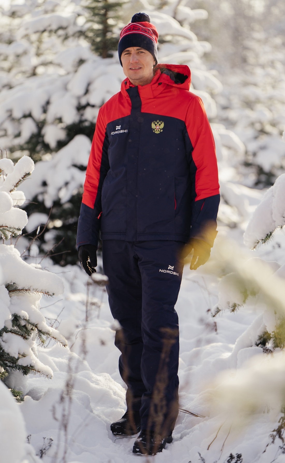Мужской теплый лыжный костюм Nordski Mount NSM434710-NSM203710