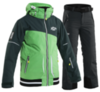 8848 ALTITUDE OCTANS INCA детский горнолыжный костюм зелено-черный - 1