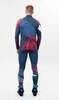 Лыжный гоночный костюм Nordski Heat унисекс blue-red - 2