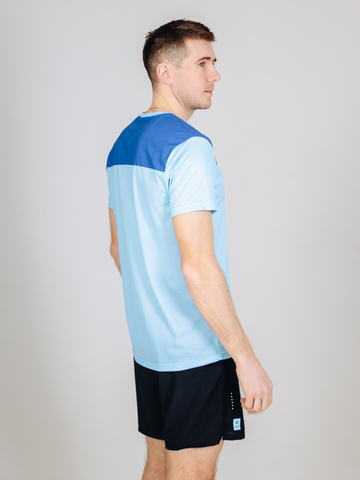 Мужская спортивная футболка Noname Waft Plus Tee T-Shirt 26 light blue