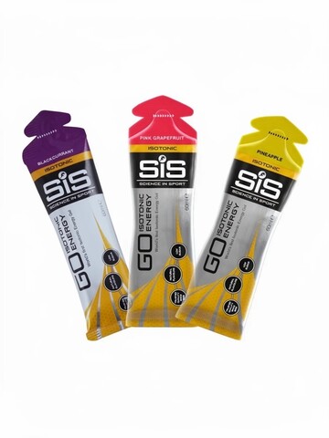 Набор углеводных гелей SIS Go Isotonic Gel смородина-грейпфрут-ананас