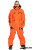 COOL ZONE ACID мужской сноубордический комбинезон оранжевый - 1