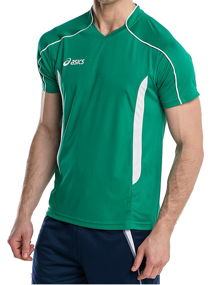 Волейбольная футболка Asics T-shirt Volo мужская greeen - 2