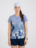 Женская спортивная тренировочная футболка Noname Miler T-Shirt SS 25 WOS blue - 1