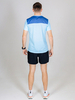 Мужская спортивная футболка Noname Waft Plus Tee T-Shirt 26 light blue - 8