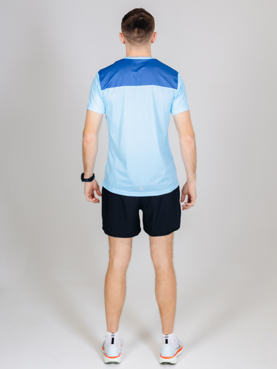 Мужская спортивная футболка Noname Waft Plus Tee T-Shirt 26 light blue - 8