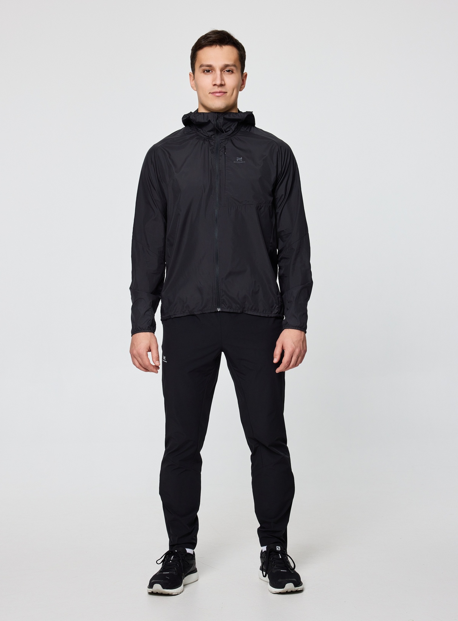 Мужская спортивная ветровка Nordski Easy Run black - 11