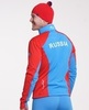 Nordski National Premium разминочный лыжный костюм мужской Red-Black - 3