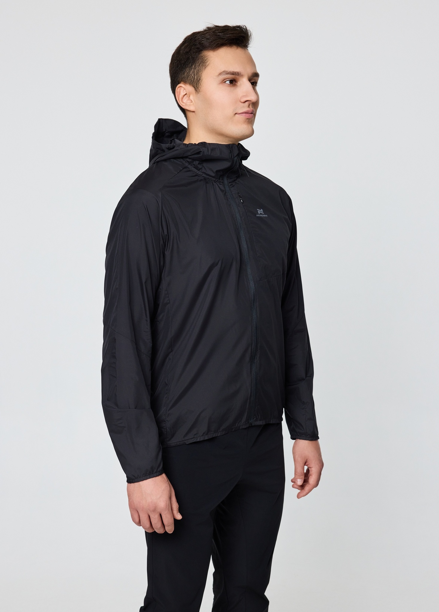 Мужская спортивная ветровка Nordski Easy Run black - 4