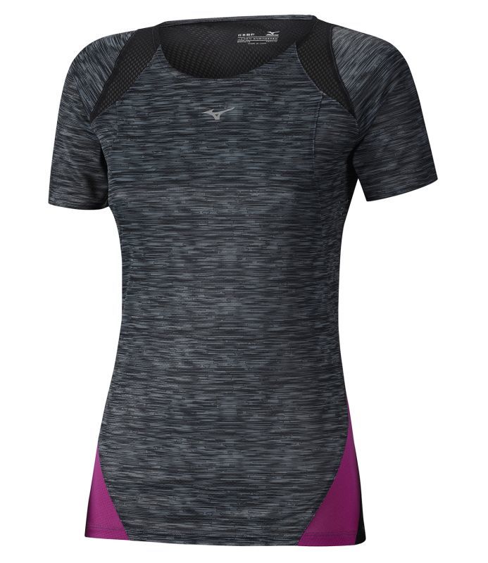 Футболка женская Mizuno Aero Tee черная
