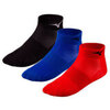 Mizuno Training Mid 3P комплект носков черный-синий-красный - 1