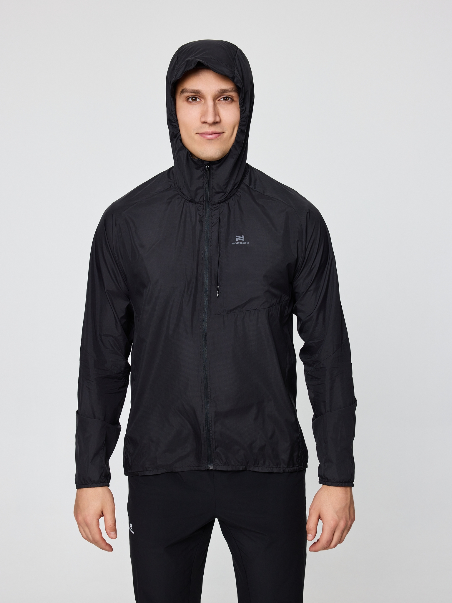 Мужская спортивная ветровка Nordski Easy Run black - 7