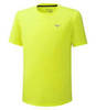Mizuno Impulse Core Tee беговая футболка мужская желтая - 1