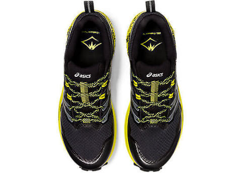 Asics Gel Trabuco Terra кроссовки для бега мужские черные-желтые (Распродажа)