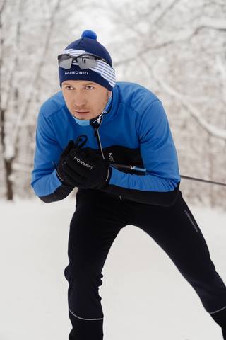 Nordski Active лыжная куртка мужская blue-black