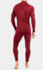 Мужское термобелье рейтузы Brubeck Thermo Nilit бордовые - 4