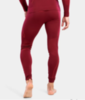 Мужское термобелье рейтузы Brubeck Thermo Nilit бордовые - 2