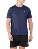Asics Silver Ss Top футболка для бега мужская тёмно-синяя - 1
