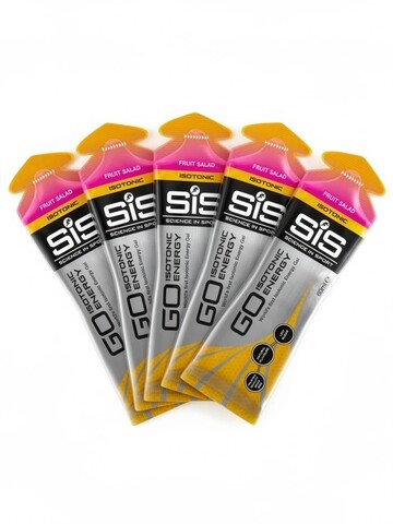 Набор углеводных гелей SIS Go Isotonic Gel фруктовый салат