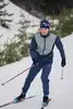 Мужской костюм для бега зимой Nordski Hybrid Hood Pro blue-ice mint - 3