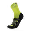 Спортивные носки средней высоты Mico Extra Dry Outlast Hike черные-желтые - 1