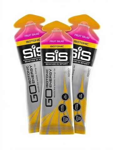 Набор углеводных гелей SIS Go Isotonic Gel фруктовый салат