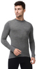 Термобелье Футболка Norveg Soft Shirt мужская с длинным рукавом серая - 1