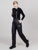Nordski Premium утепленные лыжные брюки женские black - 1
