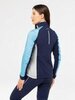 Женский тренировочный лыжный костюм Moax Tauri Pro Hybrid Softshell голубой-синий - 4