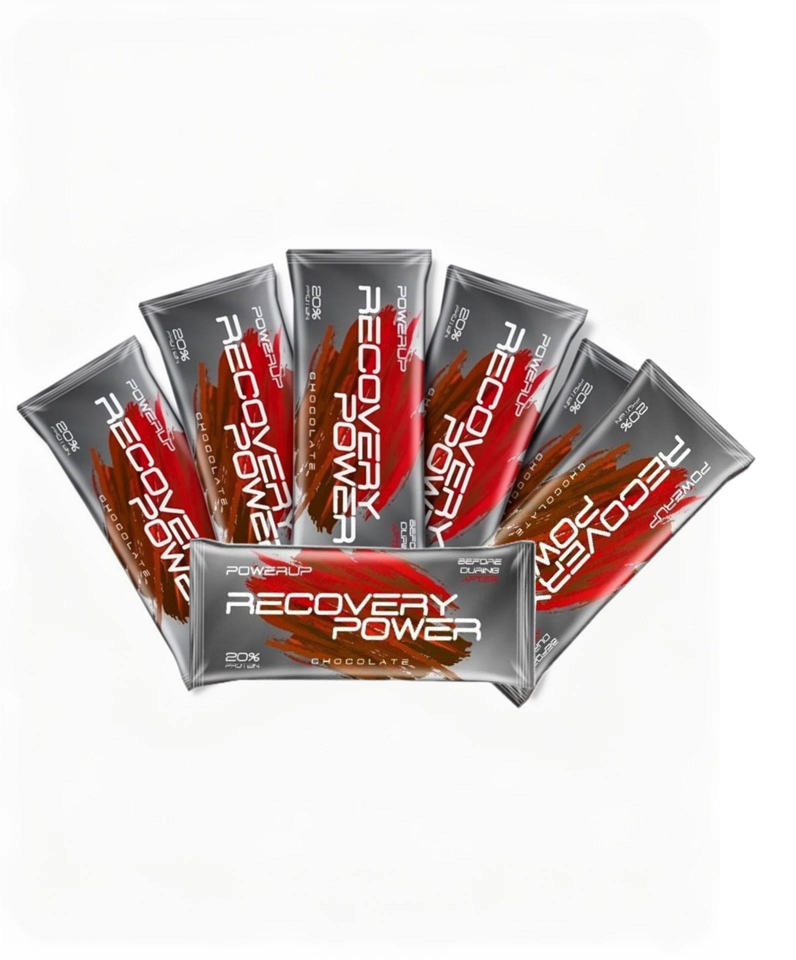 Набор протеиновых батончиков PowerUp Recovery Power 40 г шоколад - 2
