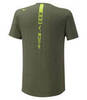 Mizuno Athletic Runbird Tee беговая футболка мужская зеленая (Распродажа) - 2