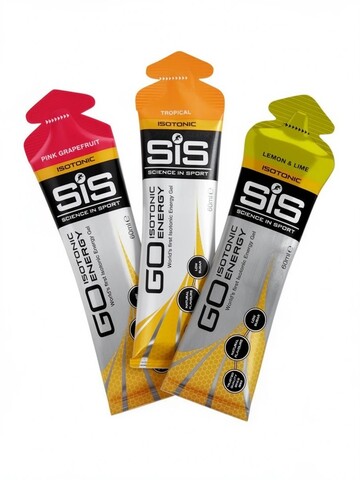 Набор углеводных гелей SIS Go Isotonic Gel лимон-тропики-грейпфрут