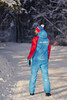 Nordski Premium прогулочные лыжные брюки мужские синие - 17